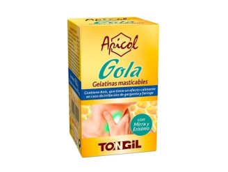 Apicol Gola Masticable para Malestar de Garganta - Tongil