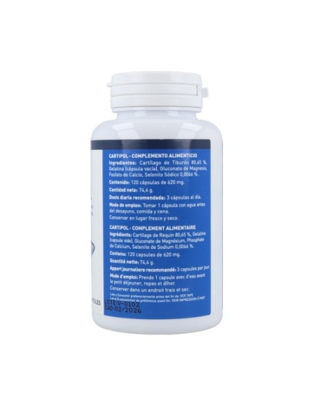Cartipol 120 cápsulas de 620mg Plantapol