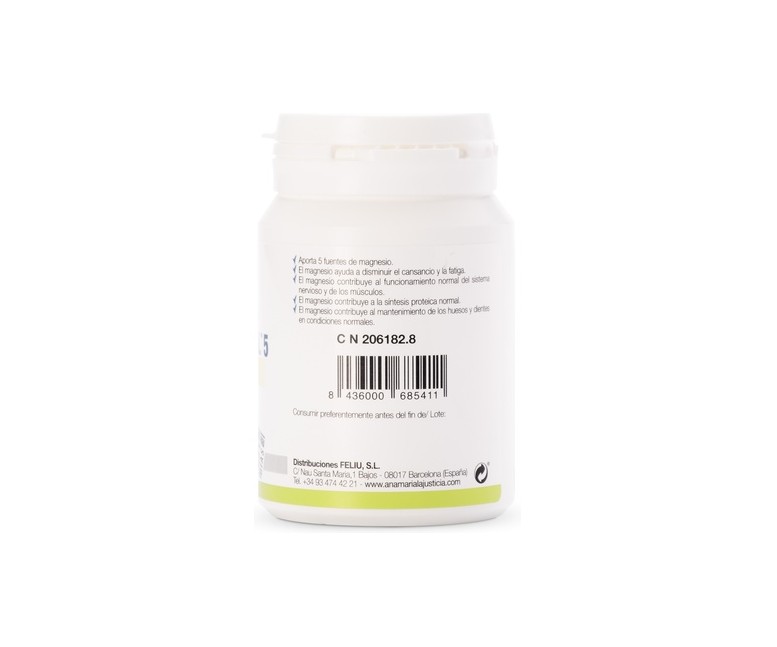 Magnesio total 5 harpagofito 70 comprimidos Ana Maria Lajusticia