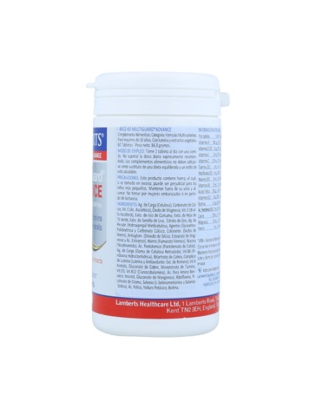 Multi-Guard Advance 60 tabletas Lamberts