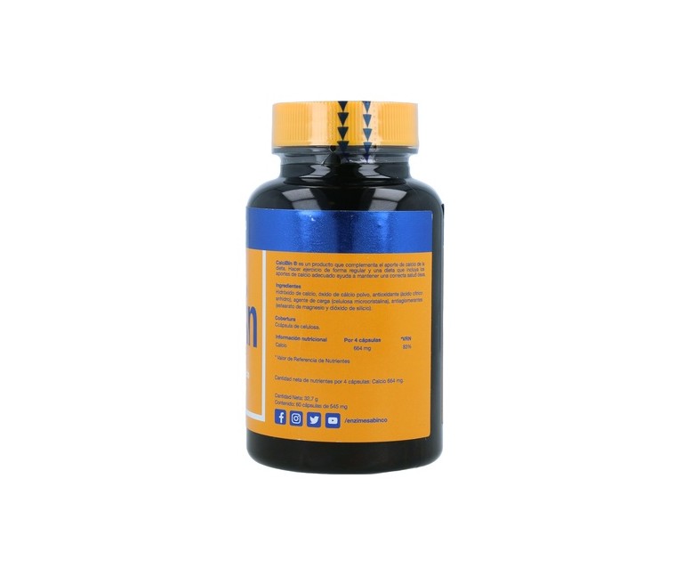 Calcibin 60 cápsulas Enzime Sabinco