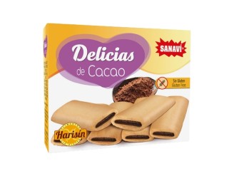 Delicias de cacao sin gluten
