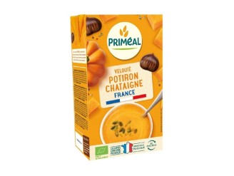 Sopa de calabaza y castañas