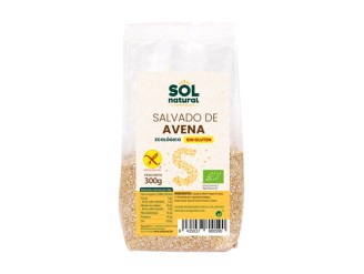 Salvado de avena sin gluten Bio