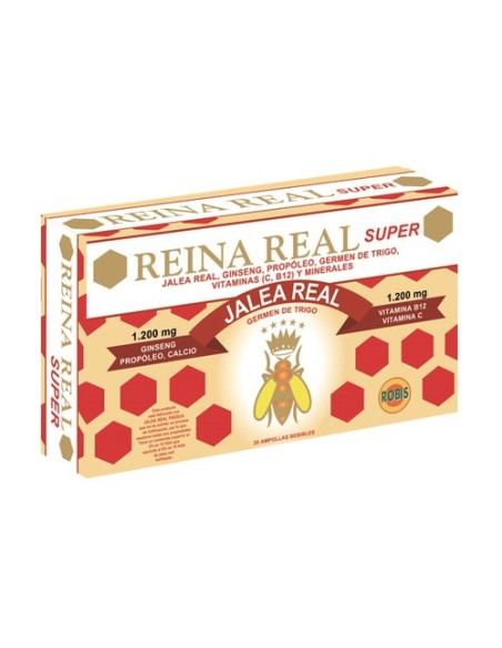 Jalea Reina Real Super 20 ampollas Robis