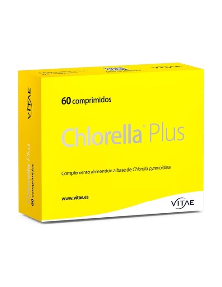 Chlorella Plus 60 comprimidos de 1000mg Vitae