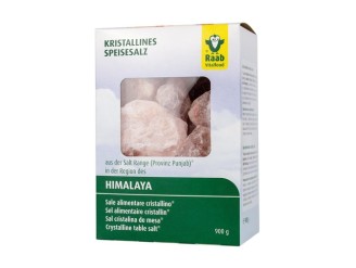 Trozos de sal de mesa cristalina