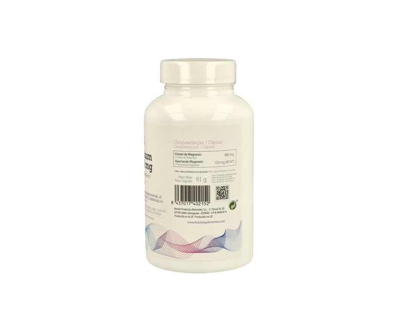 Magnesium 150 mg 90 cápsulas Betula