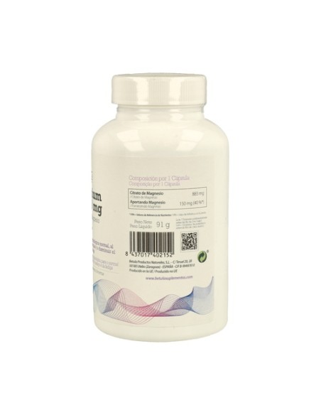 Magnesium 150 mg 90 cápsulas Betula