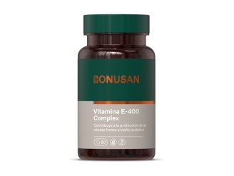 Vitamina E 400ui 60cap - Antioxidante para la salud celular | Bonusan