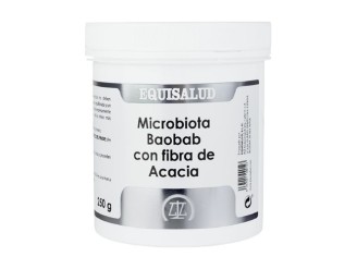 Microbiota baobab con fibra de acacia