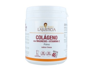 Colágeno Magnesio Vit. C 350g Fresa - Regenerador de Tejidos | Lajusticia
