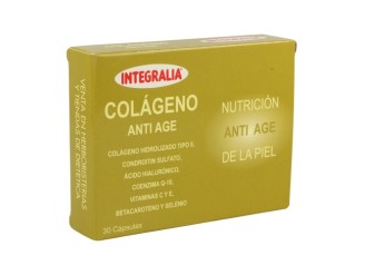 Colágeno Anti Age 30 cápsulas - Integralia para piel y huesos