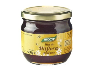 Miel milflores cruda 450g biocop - Endulza tus platos naturalment