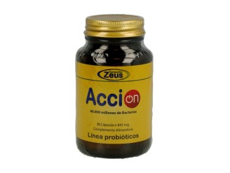 Accion 30cap Zeus: Energizante Natural para Combatir el Cansancio