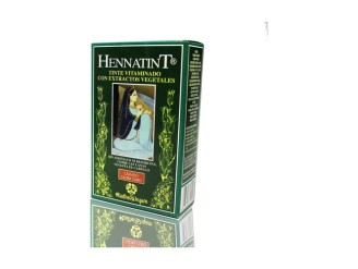 Hennatint Castaño Caoba Claro: Tinte sin Amoníaco - Radhe Shyam