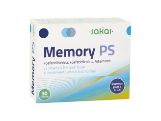 Memory Ps 30 cápsulas - Mejora tu función cognitiva | Sakai