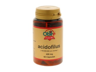 Acidofilus Probiótico 90cap para Digestión Saludable - Obire