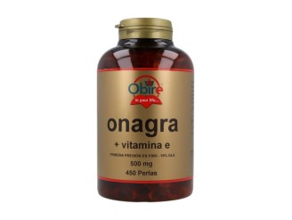 Onagra 450perl 500mg con Vitamina E - Obire para Piel y Pelo