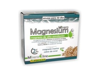 Mineraline Magnesium 60 cápsulas - Vitalidad y Bienestar | Pinisan