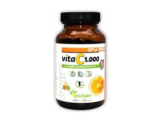 Vitamina C 1000mg 90cap - Refuerza tu sistema inmunitario | Pinisan