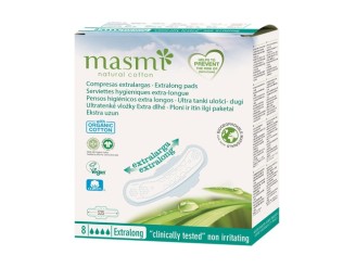 Compresas Extralargas Masmi Girls - Absorbencia y Eco-Friendly