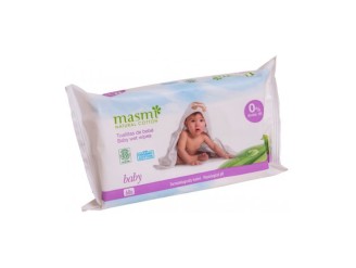 Toallitas Húmedas Bebé Ecológicas - 60 Unidades Masmi