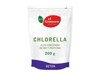 Chlorella Bio 200g - Suplemento Depurativo Eco El Granero