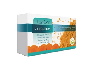 Curcunove 60 cápsulas de cúrcuma 95% - Lavigor, antioxidante y digestivo