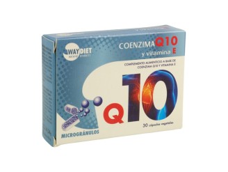 Coenzima Q10 + Vitamina E - Energía y Protección Celular | Waydiet