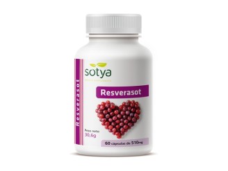 Resverasot 60cap Sotya - Potente Antioxidante Natural