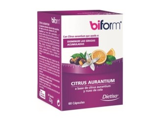 Biform Citrus Aurantium 60 cápsulas para eliminar grasas acumuladas - Dietisa