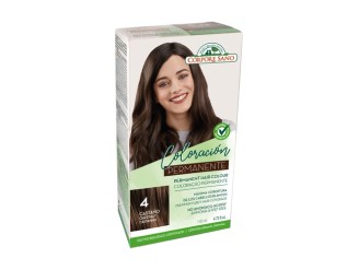 Tinte Castaño Permanente 140ml - Corpore Sano, Brillo y Suavidad