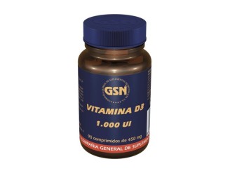 Vitamina D3 1000 UI - Refuerza tu Inmunidad y Huesos | GSN