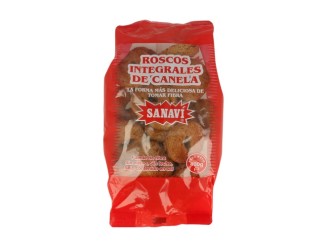 Roscos Canela Integrales 400g - Sanalinea Sanavi, Deliciosos y Saludables