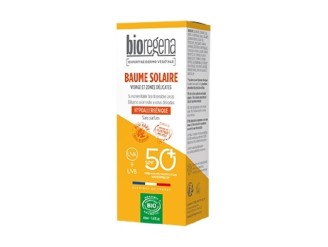 Bálsamo Solar Bebé SPF 50+ Hipoalergénico - Bioregena 40 ml