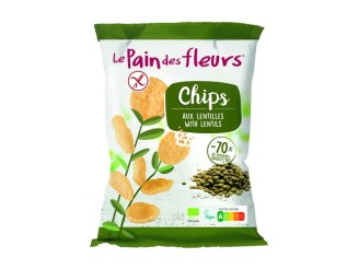 Chips de Lentejas Ecológicas 50 g - Crunchy y Sabrosos | Le Pain de Fleurs