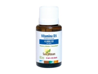 Vitamina D3 4000 UI 15ml - Huesos Fuertes y Sistema Inmunitario | Sura Vitasan
