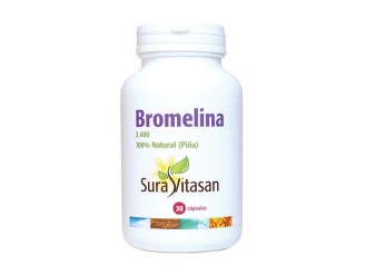 Bromelina 30cap para Digestión y Bienestar - Sura Vitasan