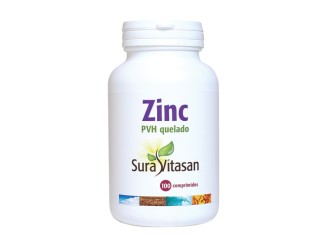 Zinc PVH Quelado 100cap - Sura Vitasan, Salud y Bienestar