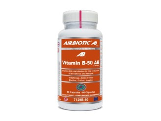 Vitamina B50 Complex 60comp - Energía y Bienestar | Airbiotic