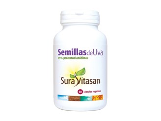 Semilla de Uva 60mg - Antiinflamatorio y Anticoagulante | Suravitasan