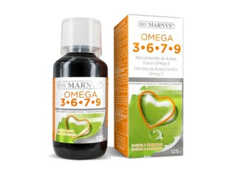 Omega 3 6 7 9 Marnys 125ml | Salud Integral para Adultos y Adolescentes
