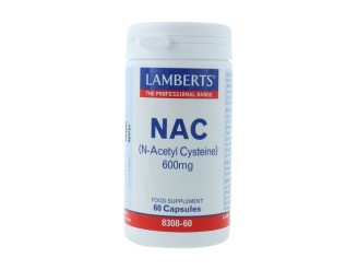 NAC 600mg Lamberts - Detoxifica y Mejora la Metilación