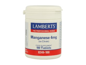 Manganeso Citrato 5mg - Mejor Absorción | Lamberts