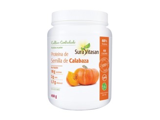 Proteína de Calabaza 450g Sura Vitasan - Suplemento Vegano y Nutritivo