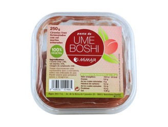 Pasta de Umeboshi 250gr Mimasa - Condimento Saludable Vegano