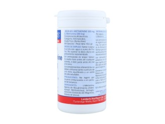 L-Metionina 500mg 60cap - Aminoácido Esencial Lamberts