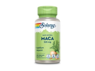Maca 100cap 525mg - Aumenta energía y libido | Solaray