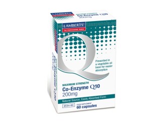 Coenzima Q10 200mg - Suplemento Energético | Lamberts